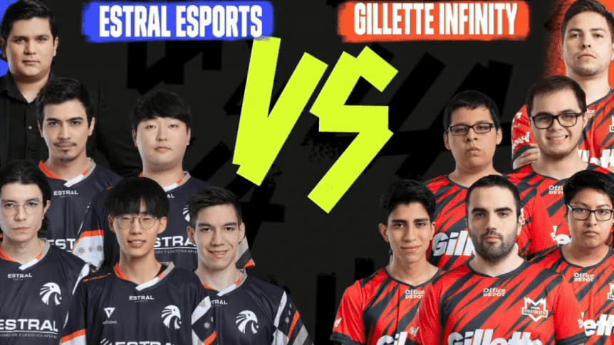 2021 Liga Latino-Americana (LLA) Gillette Infinity vs. Estral Esports Fase 2