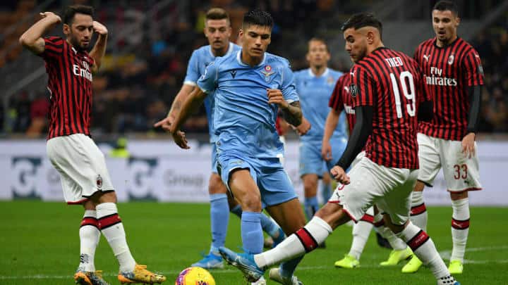 Lazio vs Milán: líneas, probabilidades y predicciones