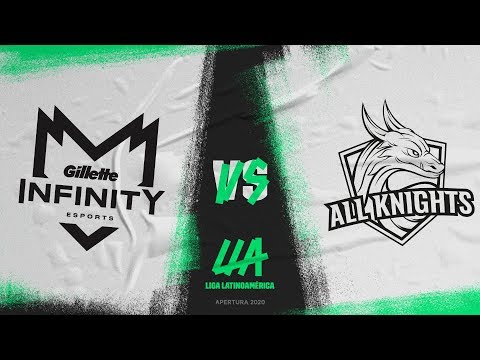 Semifinal do LLA 2021: Gillette Infinity vs All Knights