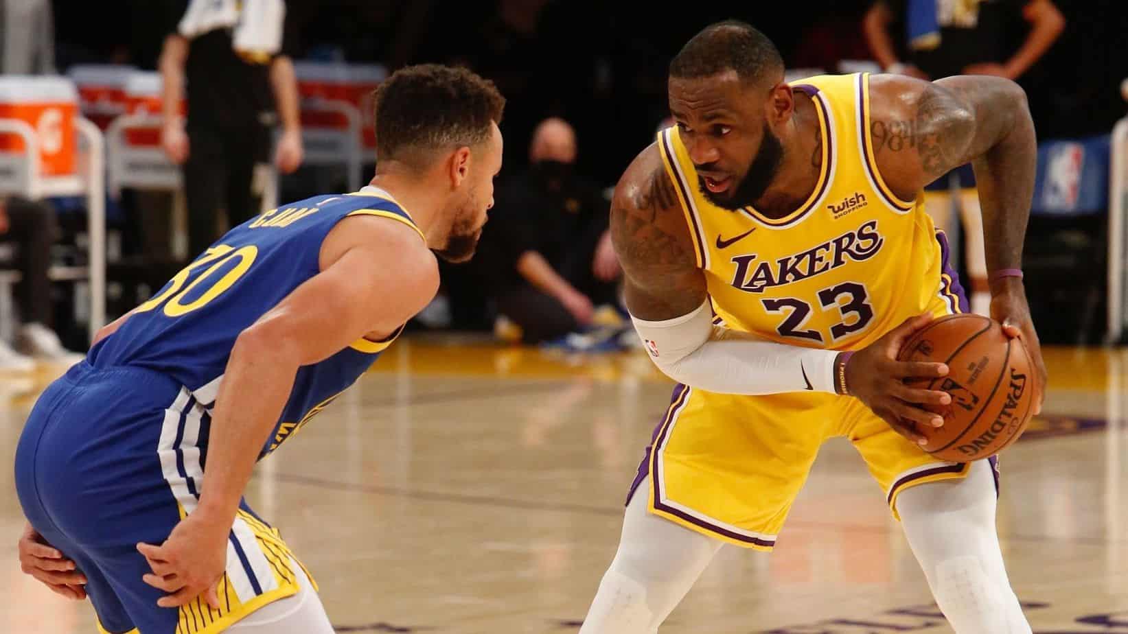 Los Angeles Lakers vs. Golden State Warriors: duelo por un puesto en los playoffs