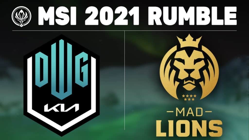 Semifinal do MSI 2021 LOL: DWG KIA vs. MAD Lions, escolhas e previsões