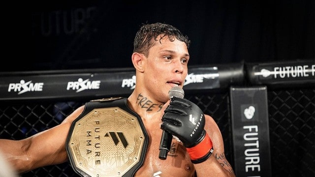 Caio Borralho- Campeón brasileño de peso mediano de MMA