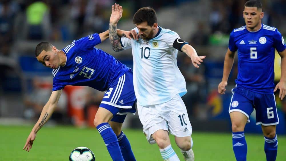 Previsões e linhas de aposta Argentina x Paraguai