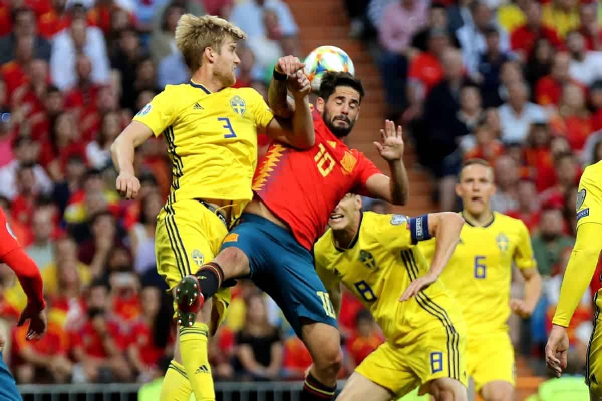 Vista previa y selecciones de España vs.Suecia