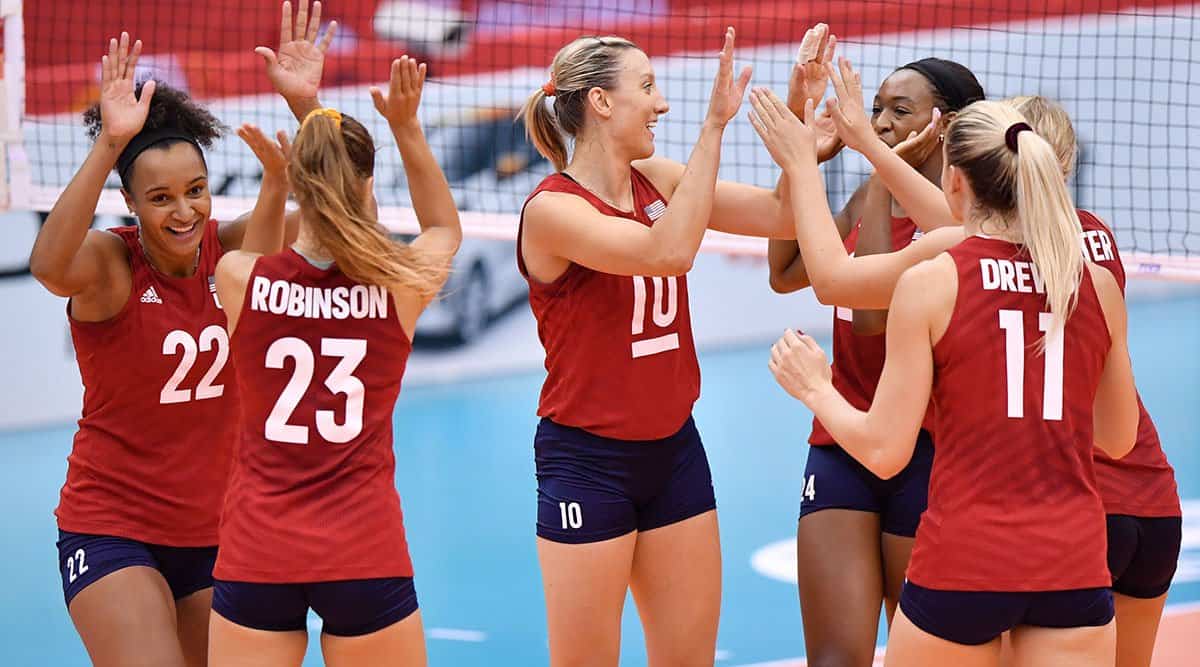  USA Volleyball Team 