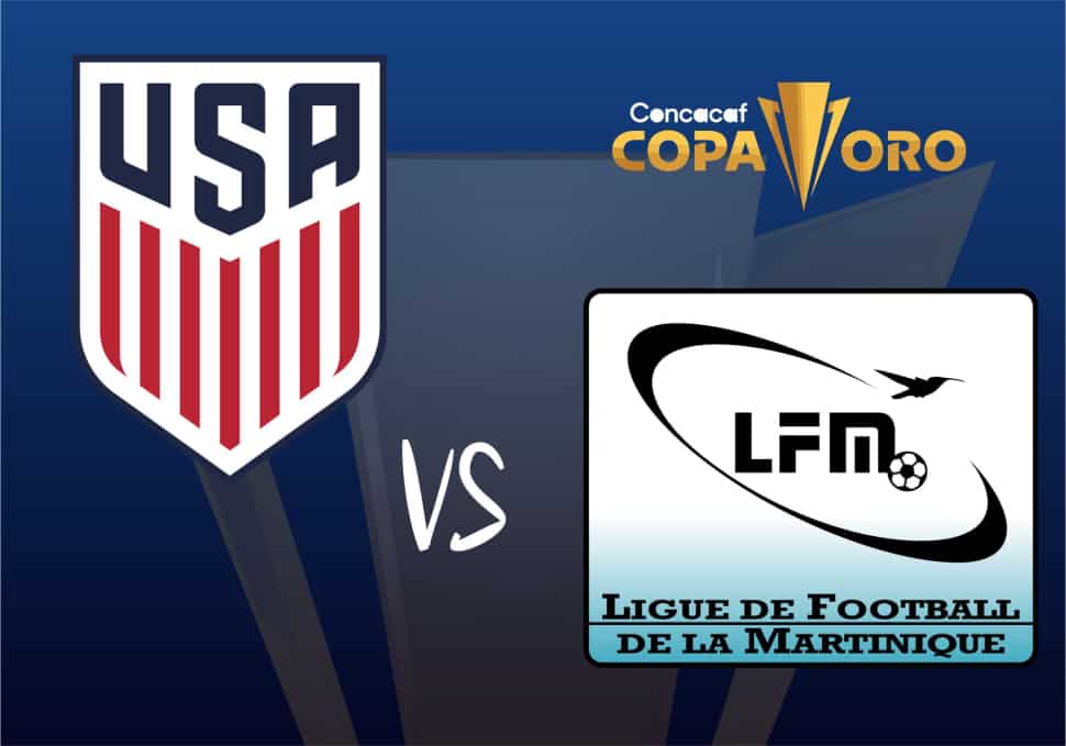 Probabilidades de aposta e escolha grátis EUA x Martinica 2021 Gold Cup