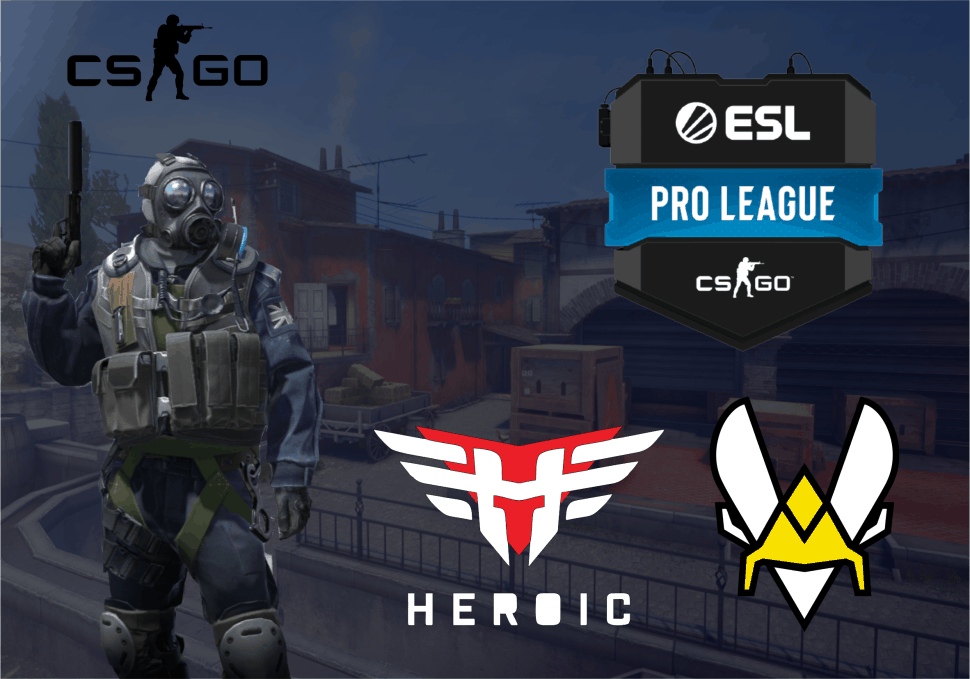 Heroic vs Team Vitality 2021 ESL Pro League CSGO Odds and Free Pick