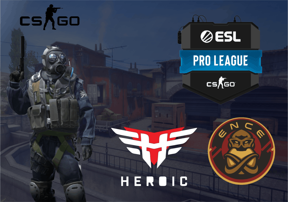 ENCE vs Heroic 2021 ESL Pro League CSGO Odds e escolha grátis