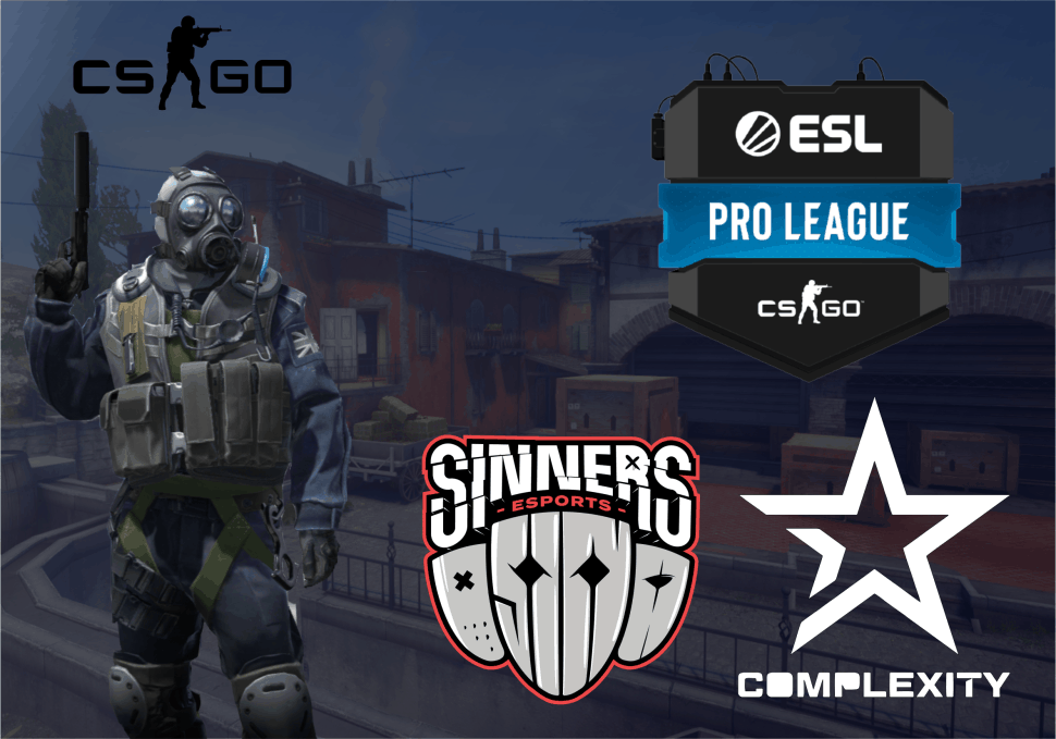 Sinners Esports vs Complexity 2021 ESL Pro League CSGO Odds e escolha grátis