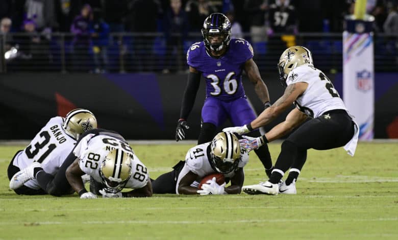 Baltimore Ravens contra New Orleans Saints