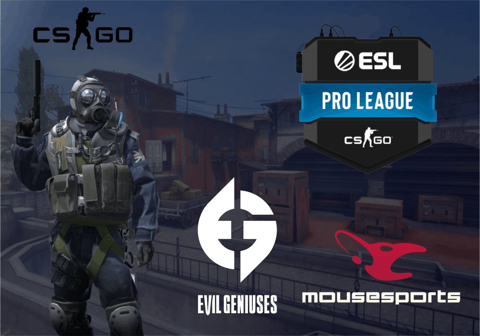 EG vs Mousesports 2021 ESL Pro League CSGO Odds and Free Pick