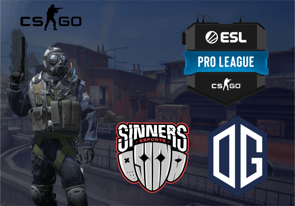 Sinners Esports vs OG 2021 ESL Pro League CSGO Odds and Free Pick