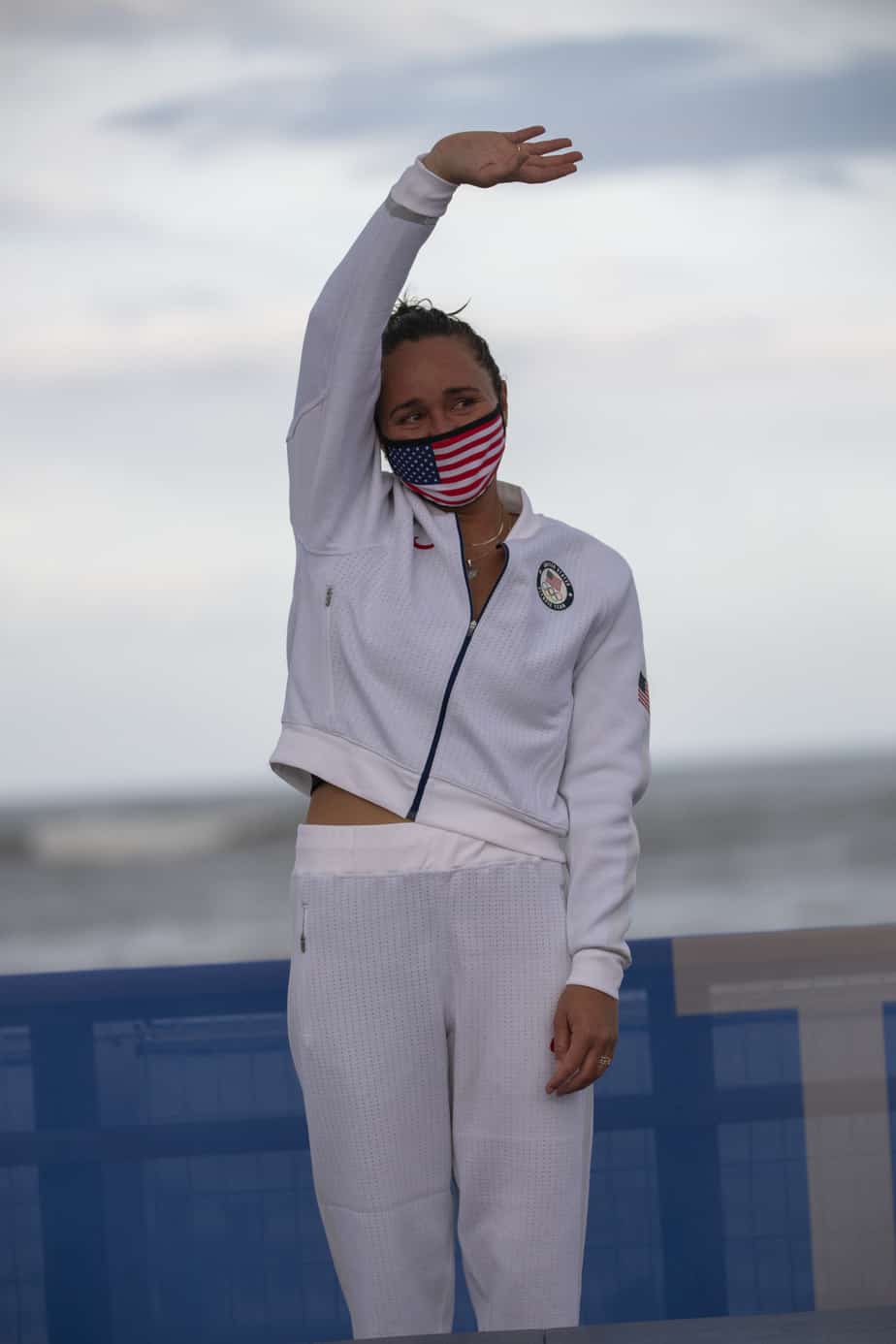 Carissa Moore, dos Estados Unidos, que conquistou o ouro em Tóquio 2020, tem uma liderança significativa na classificação do World Surf League Championship Tour feminino © Getty Images