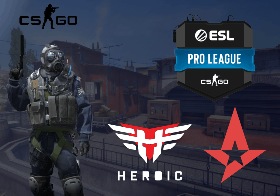 Heroic vs Astralis 2021 ESL Pro League CSGO Probabilidades y elección gratuita