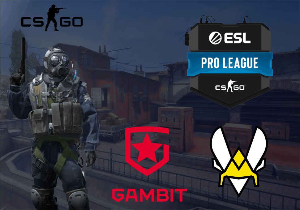 Gambit Esports vs Team Vitality 2021 ESL Pro League CSGO Odds and Free Pick