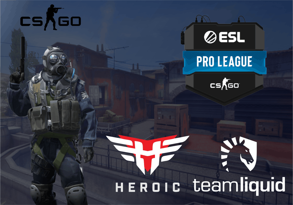 Team Heroic vs Team Liquid 2021 ESL Pro League CSGO Odds e escolha grátis