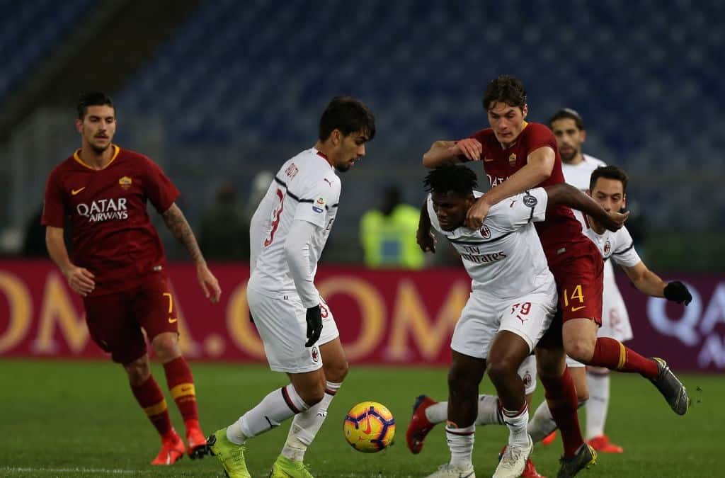 Probabilidades de aposta e escolha grátis entre Milão x Roma Série A