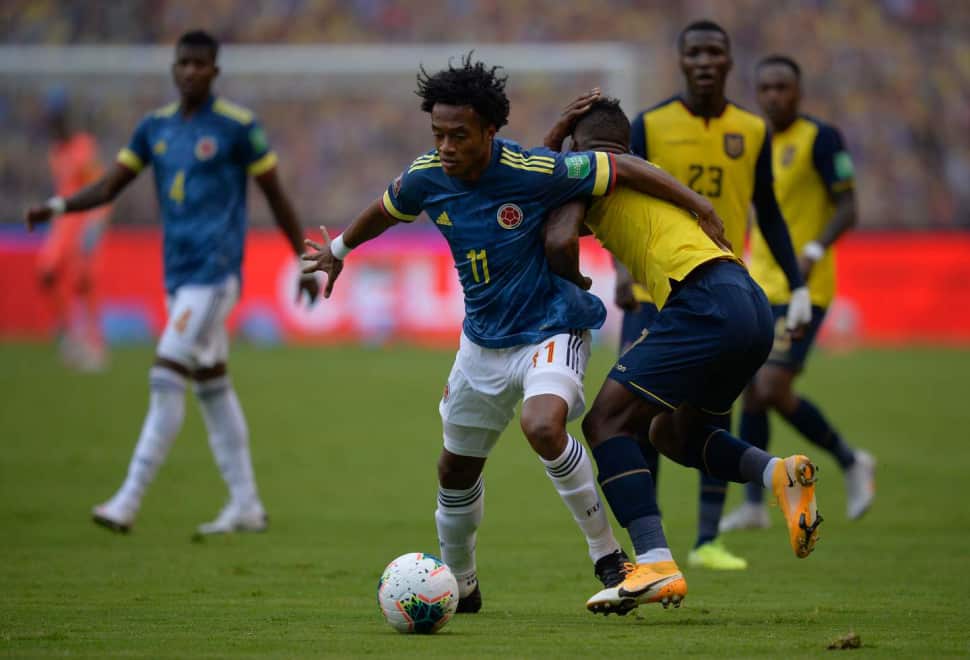 Colombia vs Ecuador Clasificatorios para la Copa Mundial CONMEBOL 2021 Cuotas de apuestas y elección gratuita
