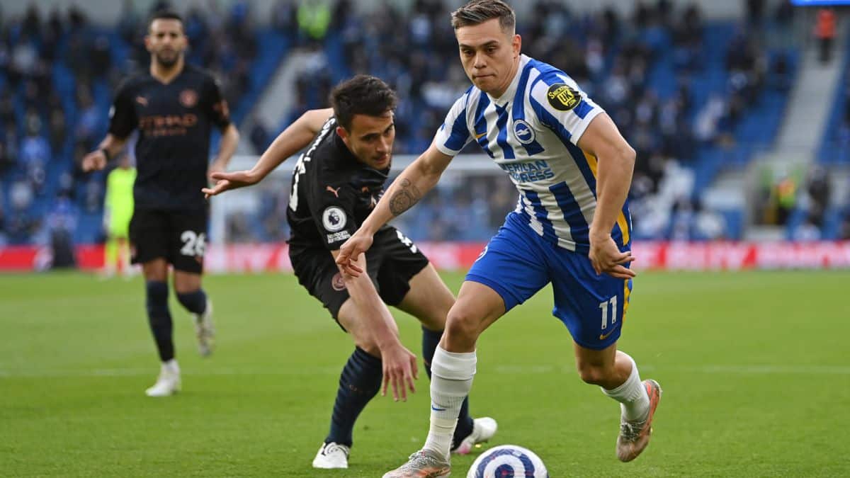 Cuotas de apuestas y elección gratuita de Brighton vs Manchester City Premier League