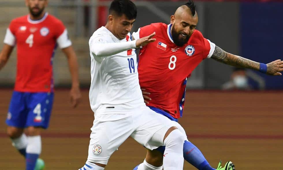 Paraguai x Chile 2021 CONMEBOL Eliminatórias para a Copa do Mundo Probabilidades de aposta e escolha grátis