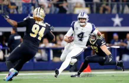 Dallas Cowboys vs New Orleans Saints 2021 Probabilidades de apuestas y elección gratuita de la NFL