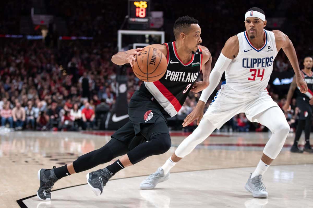 LA Clippers x Portland Trail Blazers Probabilidades da temporada da NBA e escolha grátis