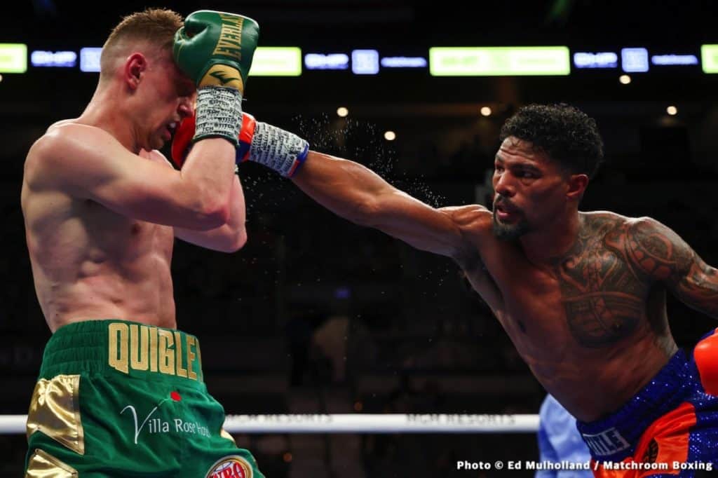 Demetrius Andrade contra Jason Quigley