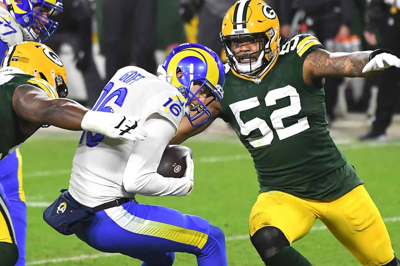 Green Bay Packers vs. Los Angeles Rams – Betting odds and Free Pick