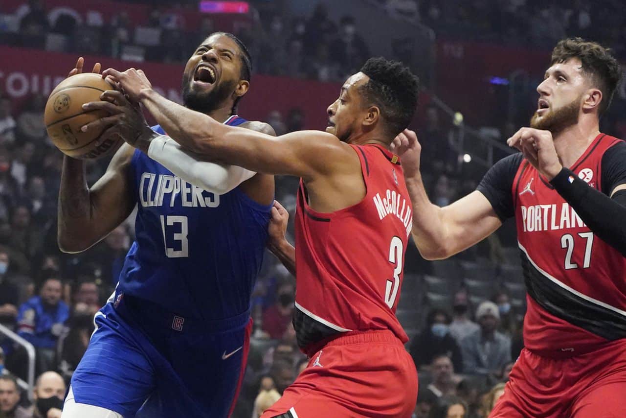LA Clippers contra Portland Trail Blazers: predicciones y selecciones gratuitas