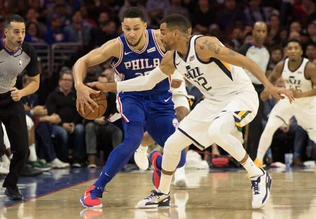 Philadelphia 76ers x Utah Jazz 2021/22 NBA, probabilidades e escolha grátis