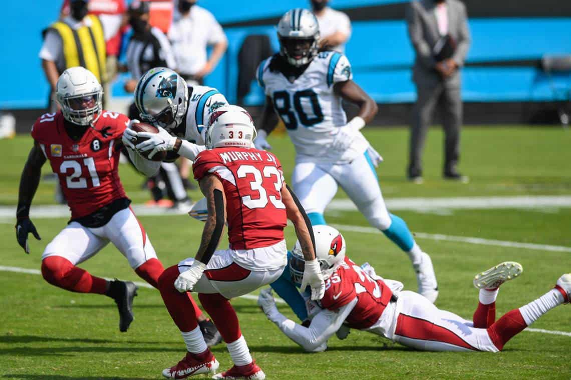 Carolina Panthers x Arizona Cardinals 2021 NFL Probabilidades de aposta e escolha grátis