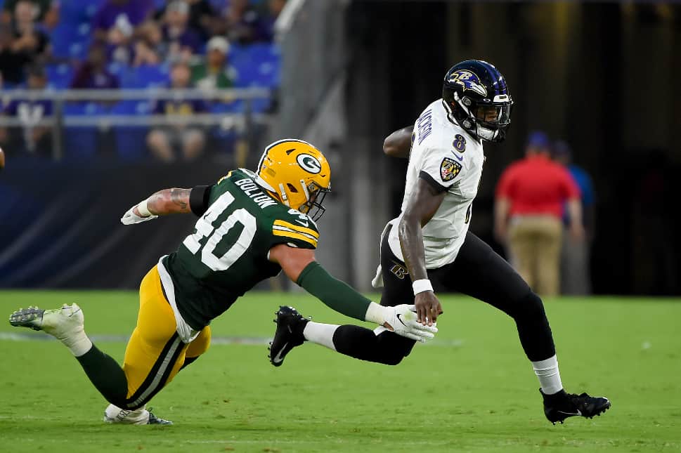 Baltimore Ravens x Green Bay Packers – probabilidades de apostas e previsão