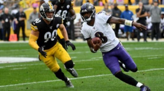 Baltimore Ravens vs Pittsburgh Steelers 2021 NFL Probabilidades de aposta e escolha grátis
