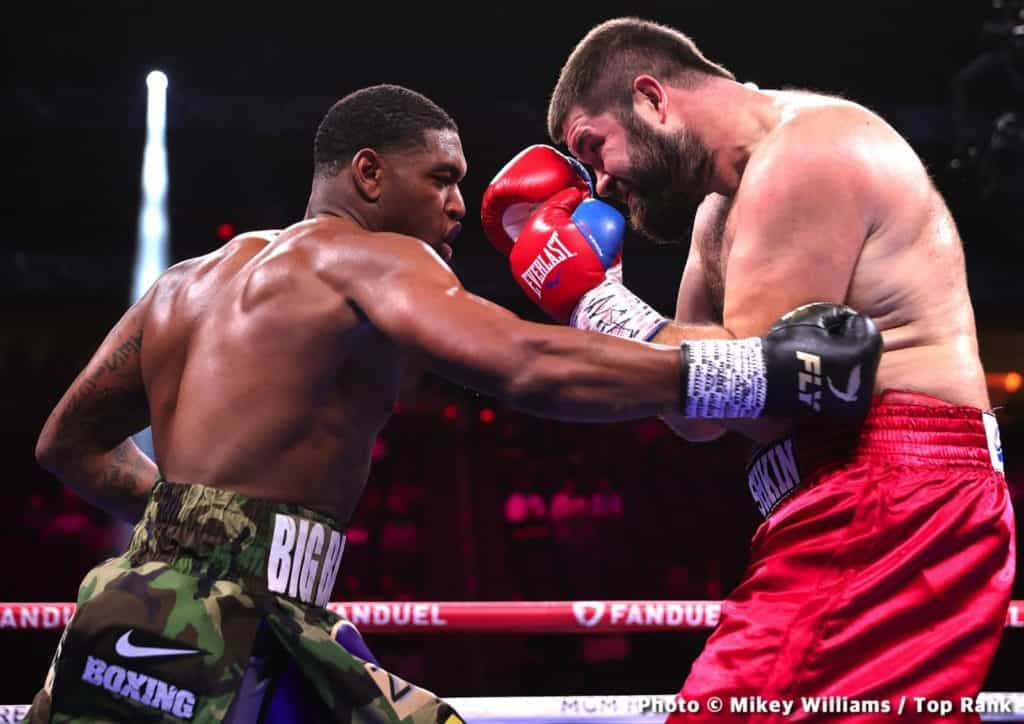 Jared Anderson contra Oleksandr Teslenko