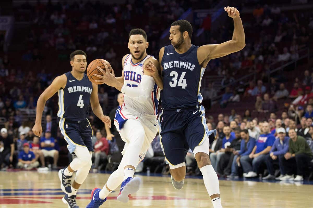 Memphis Grizzlies x Philadelphia 76ers - probabilidades de apostas e previsão