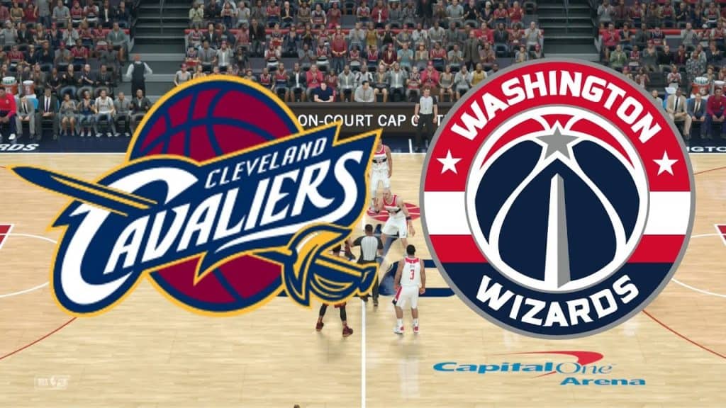 Washington Wizards contra Cleveland Cavaliers