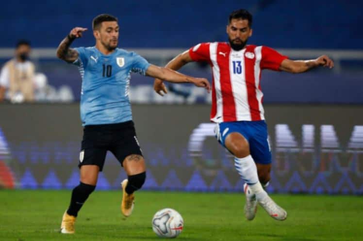 Paraguai x Uruguai 2021 CONMEBOL Eliminatórias para a Copa do Mundo Probabilidades de aposta e escolha grátis