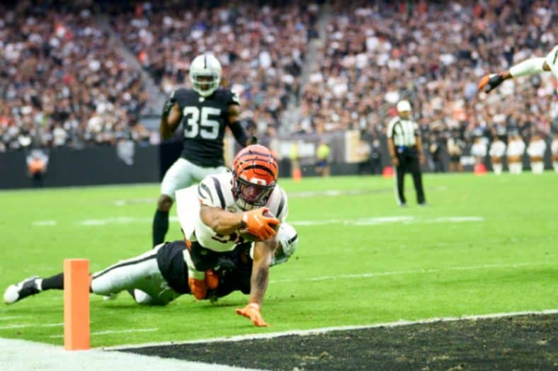 Cincinnati Bengals vs Las Vegas Raiders 2021 Cuotas de apuestas de la NFL y elección gratuita