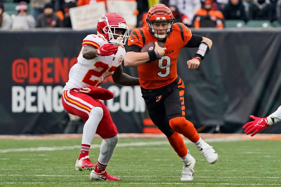 Kansas City Chiefs vs Cincinnati Bengals 2021 22 Cuotas de apuestas de la NFL y elección gratuita