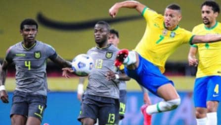 Ecuador vs Brasil Clasificatorios para la Copa Mundial CONMEBOL 2021 Cuotas de apuestas y elección gratuita