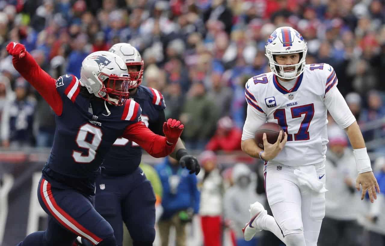 Buffalo Bills x New England Patriots – Previsões e escolha de apostas grátis
