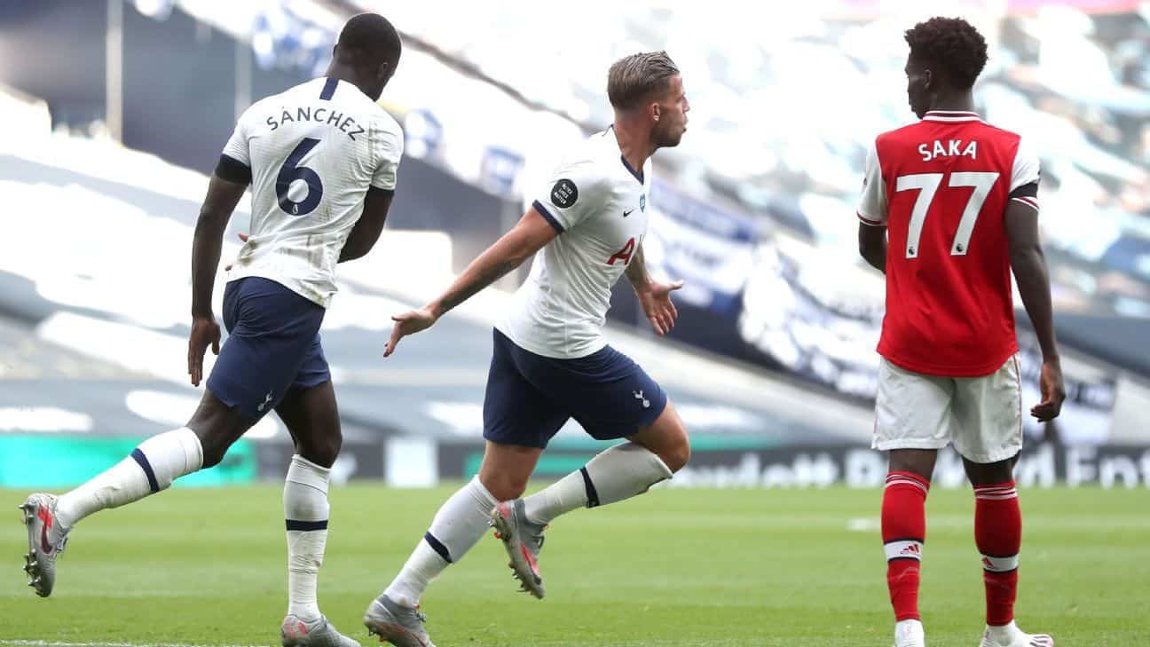 Tottenham vs.Arsenal: vista previa y probabilidades de apuestas