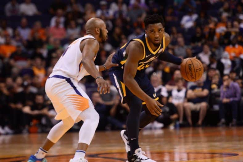 Phoenix Suns x Utah Jazz 2021 22 NBA, probabilidades e escolha grátis para a temporada
