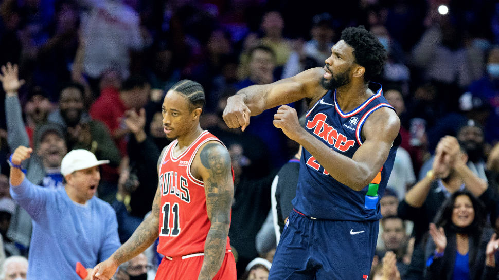 Philadelphia 76ers x Chicago Bulls 2021 22 NBA, probabilidades e escolha grátis