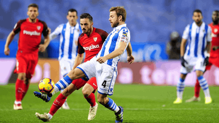 Probabilidades de aposta e escolha grátis entre Real Sociedad x Sevilla LaLiga