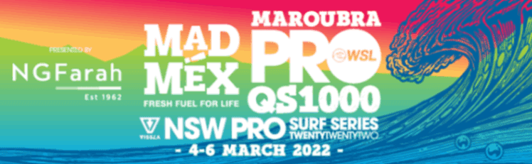 Mad Mex Maroubra Pro presentado por NG Farah Mejores Contendientes