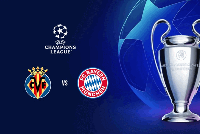 Villarreal x Bayern Probabilidades de aposta e escolha grátis na Liga dos Campeões da UEFA
