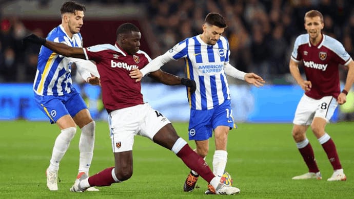 Cuotas de apuestas y elección gratuita de Brighton vs West Ham Premier League