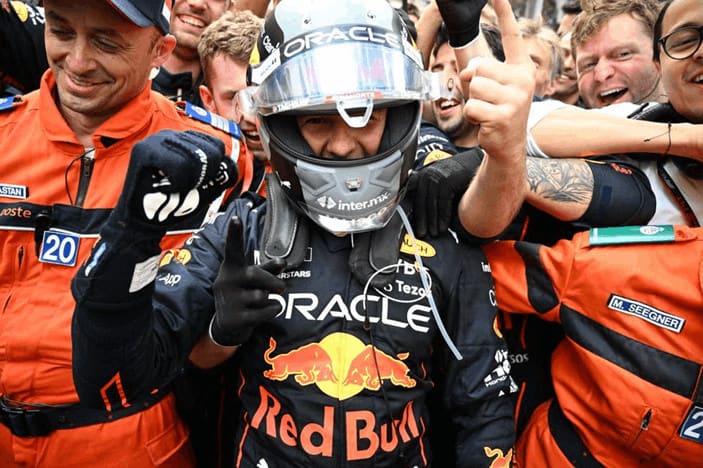 Sergio Checo Perez, vencedor das probabilidades de aposta e escolha grátis do GP de Mônaco