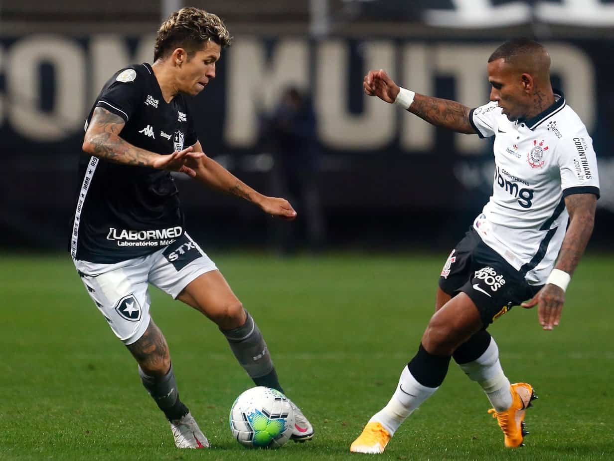 Corinthians x Botafogo – Probabilidades de aposta e escolha grátis